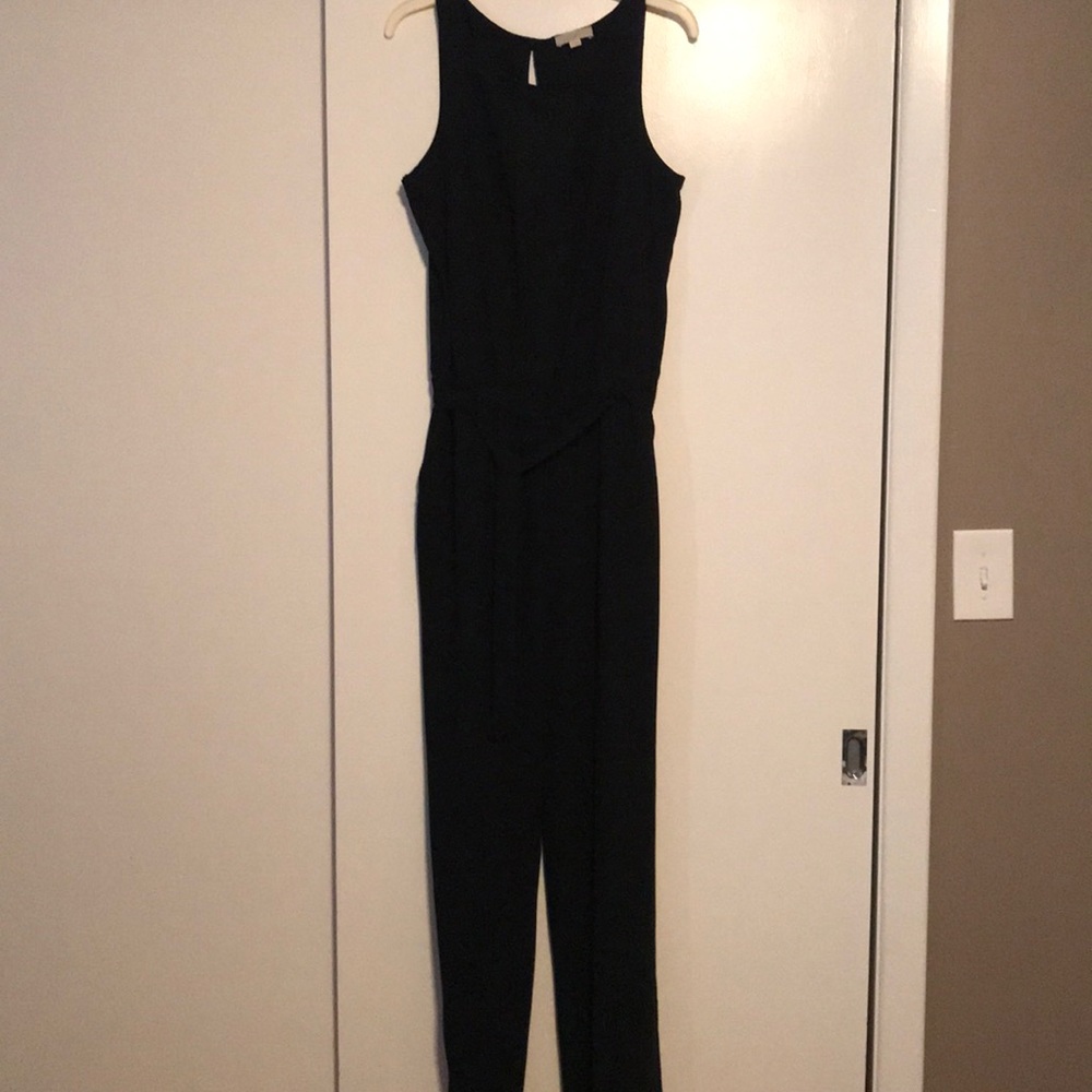 Ann Taylor Loft Black Jumpsuit